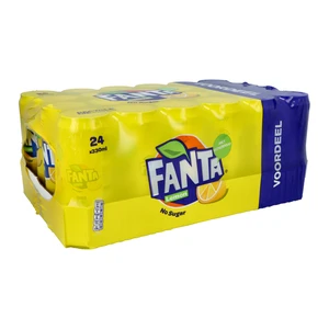 Fanta Lemon No Sugar 24x330ml - afbeelding 1