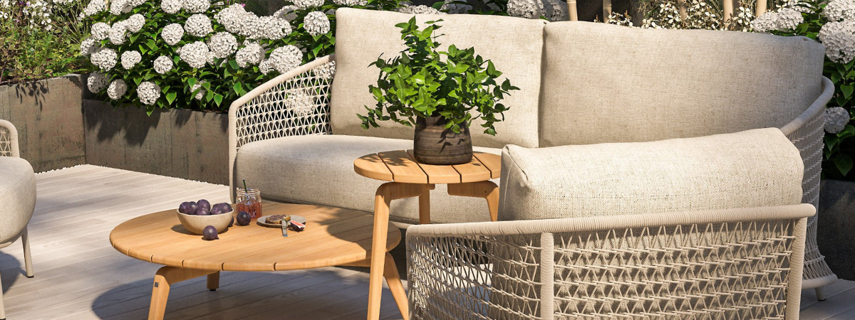 Met de tuinmeubelen van 4 Seasons Outdoor geniet je ieder seizoen van stijl, comfort en topkwaliteit.
