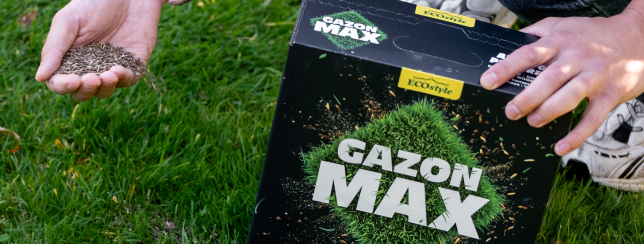 Zo pas je GazonMax van ECOstyle toe!