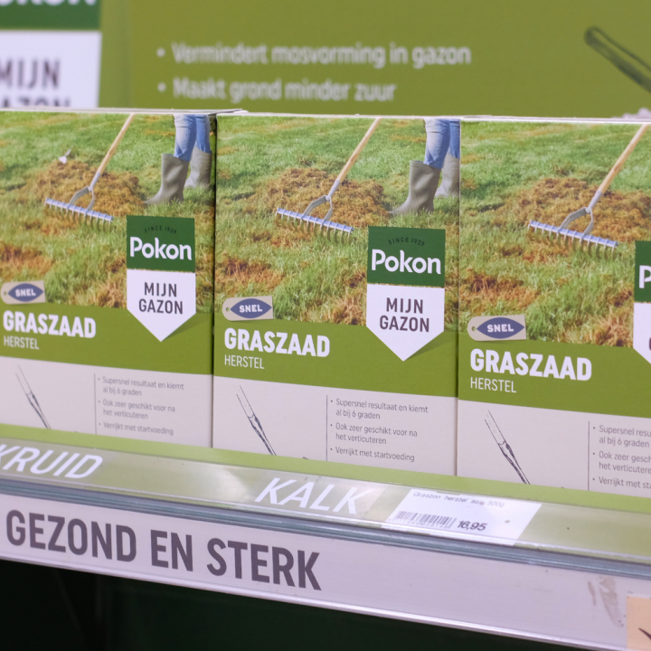 Alles voor het gazon kopen bij tuincentrum Kolbach in Rijswijk/Woudrichem.