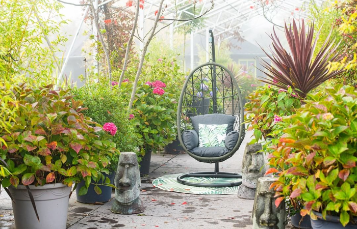 Tuinmeubelen, zoals een goedkope hangstoel kopen | Tuincentrum Kolbach in Rijswijk