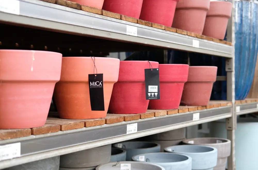 Buitenpotterie met korting