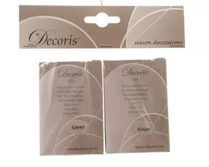 2 doosjes kerstbalhaakjes a 50 stuks. Zilver