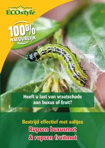 Aaltjes tegen rupsen fruitmot 60m² Ecostyle