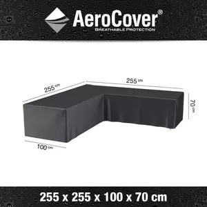 Loungesethoekhoes 255x255x100xH70 - afbeelding 1