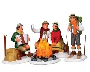 Alpine Ski Party Lemax