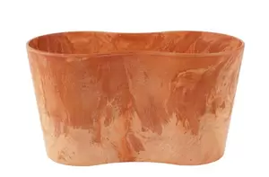 Artstone Claire Bloempot Duo 26x14cm Terra - afbeelding 2