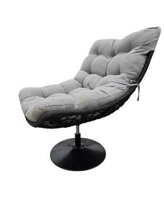 Arturo relax / draai stoel Lava grey - Black - afbeelding 1