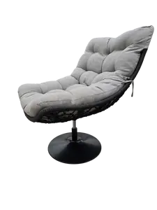 Arturo relax / draai stoel Lava grey - Black - afbeelding 1