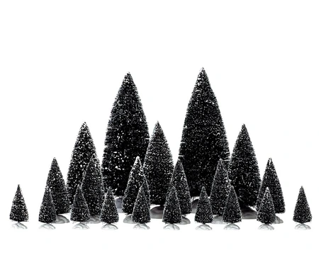 Assorted pine trees s21