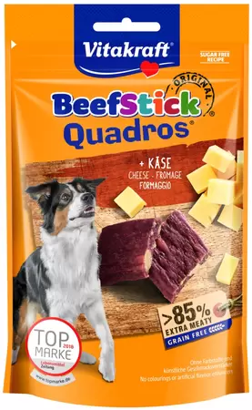 Beef-stick quadros kaas 70g