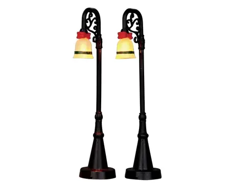 Bell Ornament Lamp Post Lemax