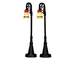 Bell Ornament Lamp Post Lemax