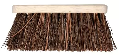 Bezem natuurvezel 28 cm