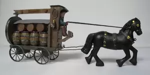 Bierwagen m paard - Us Heit