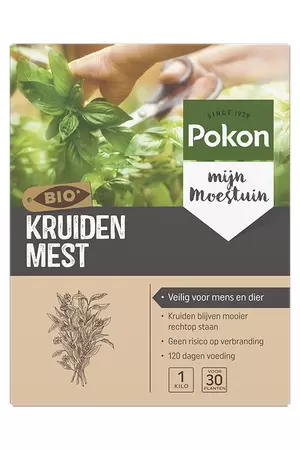 Bio Kruidenmest 1kg Pokon