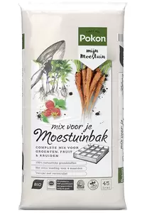 Bio Mix voor je Moestuinbak 45L Pokon