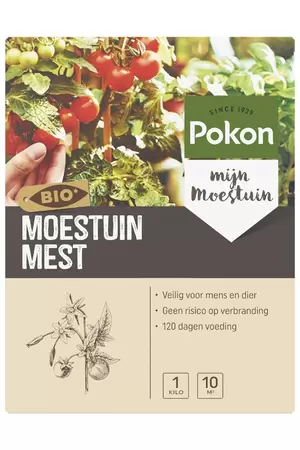 Bio Moestuinmest  1kg Pokon