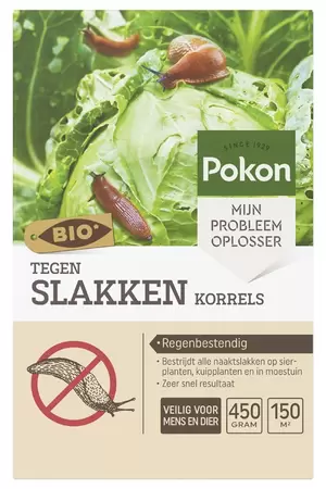 Bio Tegen Slakken Korrels 450gr Pokon
