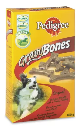 Pedigree biscrok gravy bones 400gr