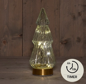 GLAZEN BOOM HELDER 10X23,5CM