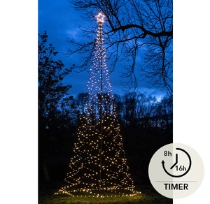 BOOM MET STER INCL PAAL Ø160X500CM / 836 LED