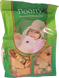 Boony knaagdiersnack, klavertjes en worteltjes mix