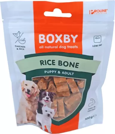 Boxby rice bone for dogs 100g