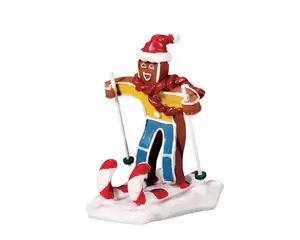 Candy Cane Skier Lemax