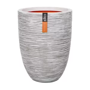 Capi Nature Rib Vaas Laag ⌀36cm h47cm Ivoor
