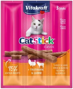 Cat-stick mini kalkoen&lam