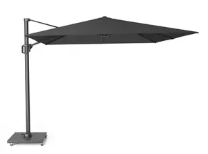 Challenger T¹ 300x300cm premium Faded Black Zweefparasol Platinum - afbeelding 1