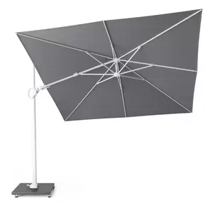 Challenger T² 300x300cm premium Manhattan Zweefparasol Platinum - afbeelding 2