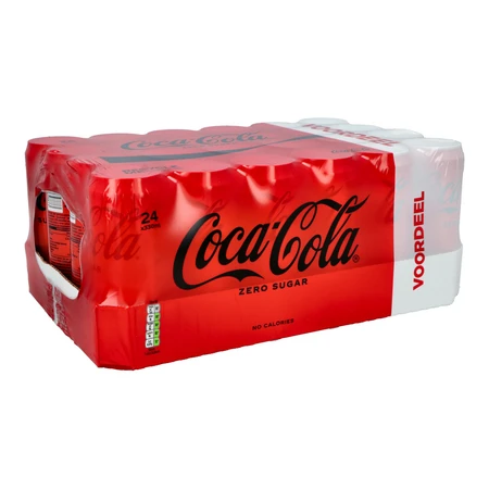Coca Cola Zero 24x330ml - afbeelding 1