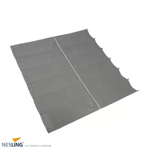 Coolfit Harmonica schaduwdoek 300x290cm Antraciet