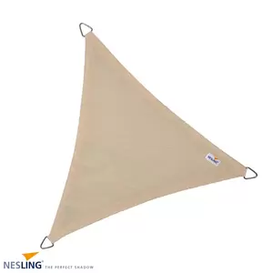 Coolfit schaduwdoek Driehoek 360x360x360cm Gebroken Wit