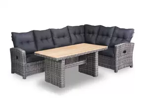 Cortila hoekset verstelbaar Falcon Grey (3-delig)
