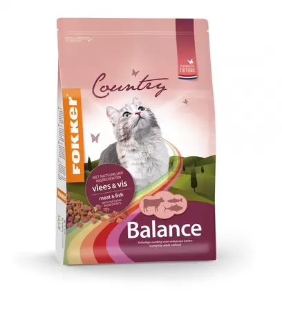 Country balance kat vlees&vis 2,5kg