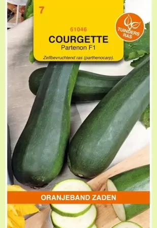 Courgette Partenon F1 Oranjeband - afbeelding 1