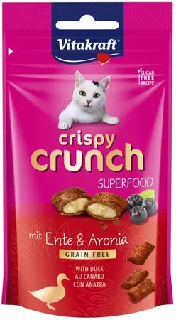 Crispy crunch eend en aronia. 60g