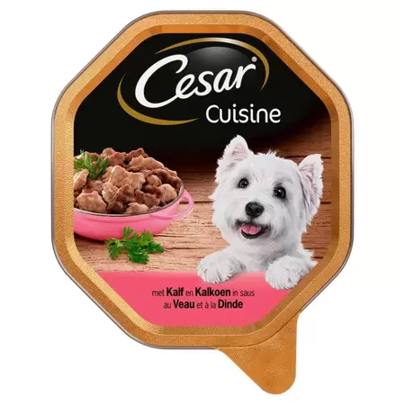 Cesar cuisine kalf&kalk saus alu 150gr