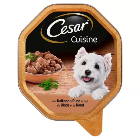 Cesar cuisine kalk&rund saus alu 150gr