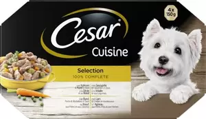 Cesar Alu Multipack Cuisine - Mix 4x150 g