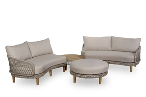 Daxton loungeset 4-delig Sahara dust