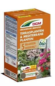 DCM Meststof Terrasplanten & Mediterrane Planten 1,5 kg