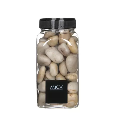 Deco kiezels mini 1kg beige