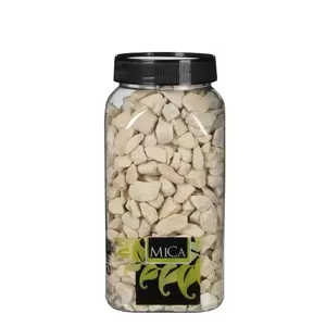 Deco steentjes 1kg creme