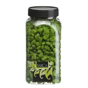 Deco steentjes 1kg groen