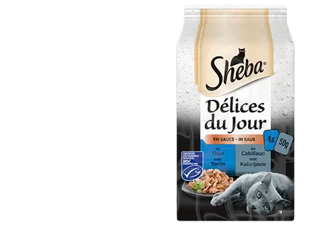 Délices Du Jour Vis in saus 6x50g