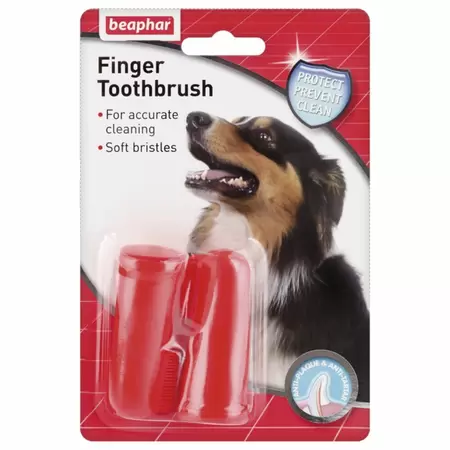 Dog-a-dent vingertandenborstel